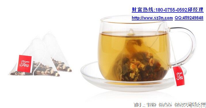 7种适合炎炎夏日喝的养生饮品茶三角茶包。养生饮品茶包装机